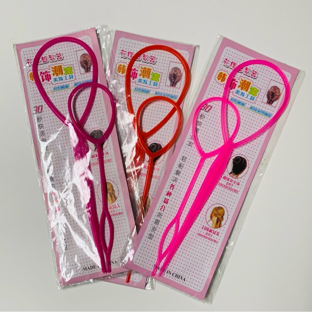 Topsy Tail Hair Tool 3-pack